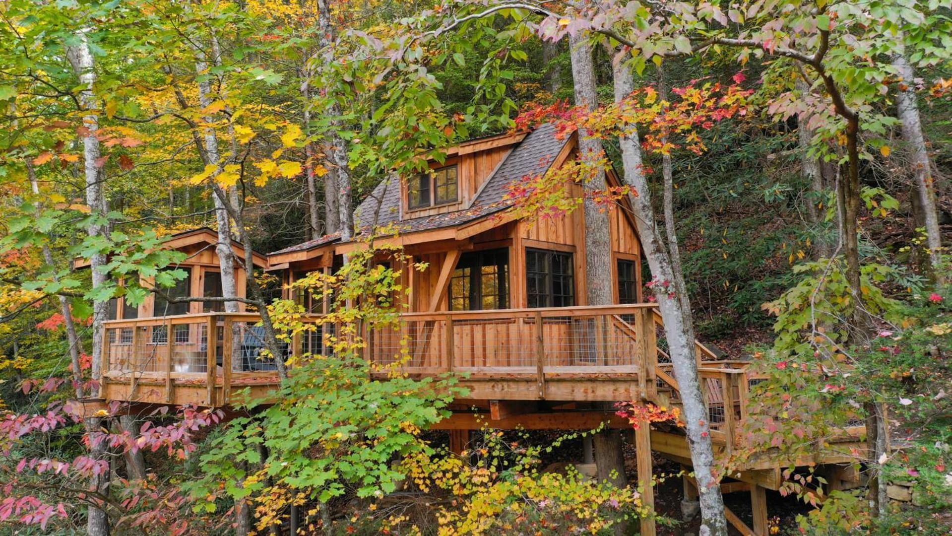 The Dogwood In Treehouse Grove At Norton Creek Villa Gatlinburg Kültér fotó