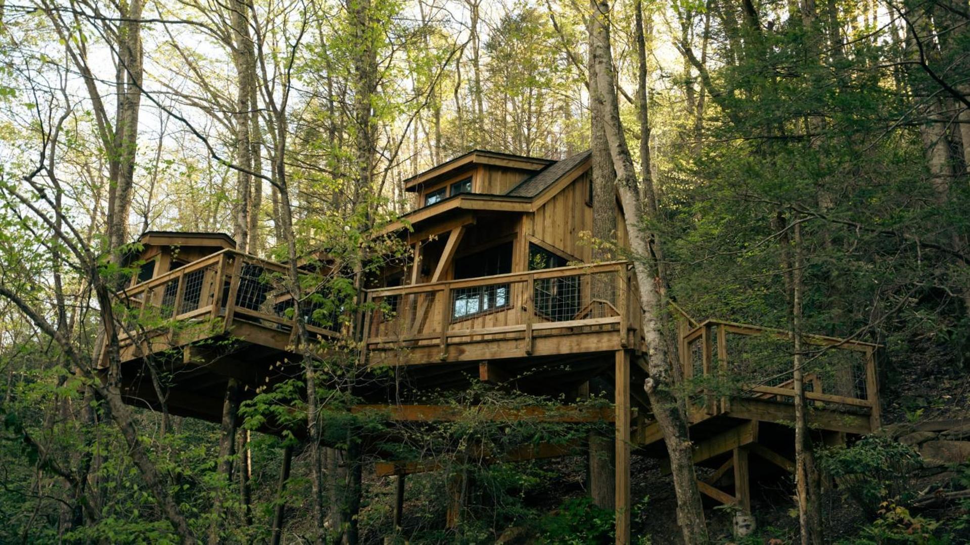 The Dogwood In Treehouse Grove At Norton Creek Villa Gatlinburg Kültér fotó