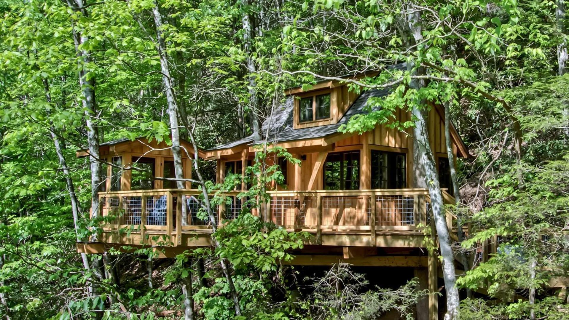 The Dogwood In Treehouse Grove At Norton Creek Villa Gatlinburg Kültér fotó