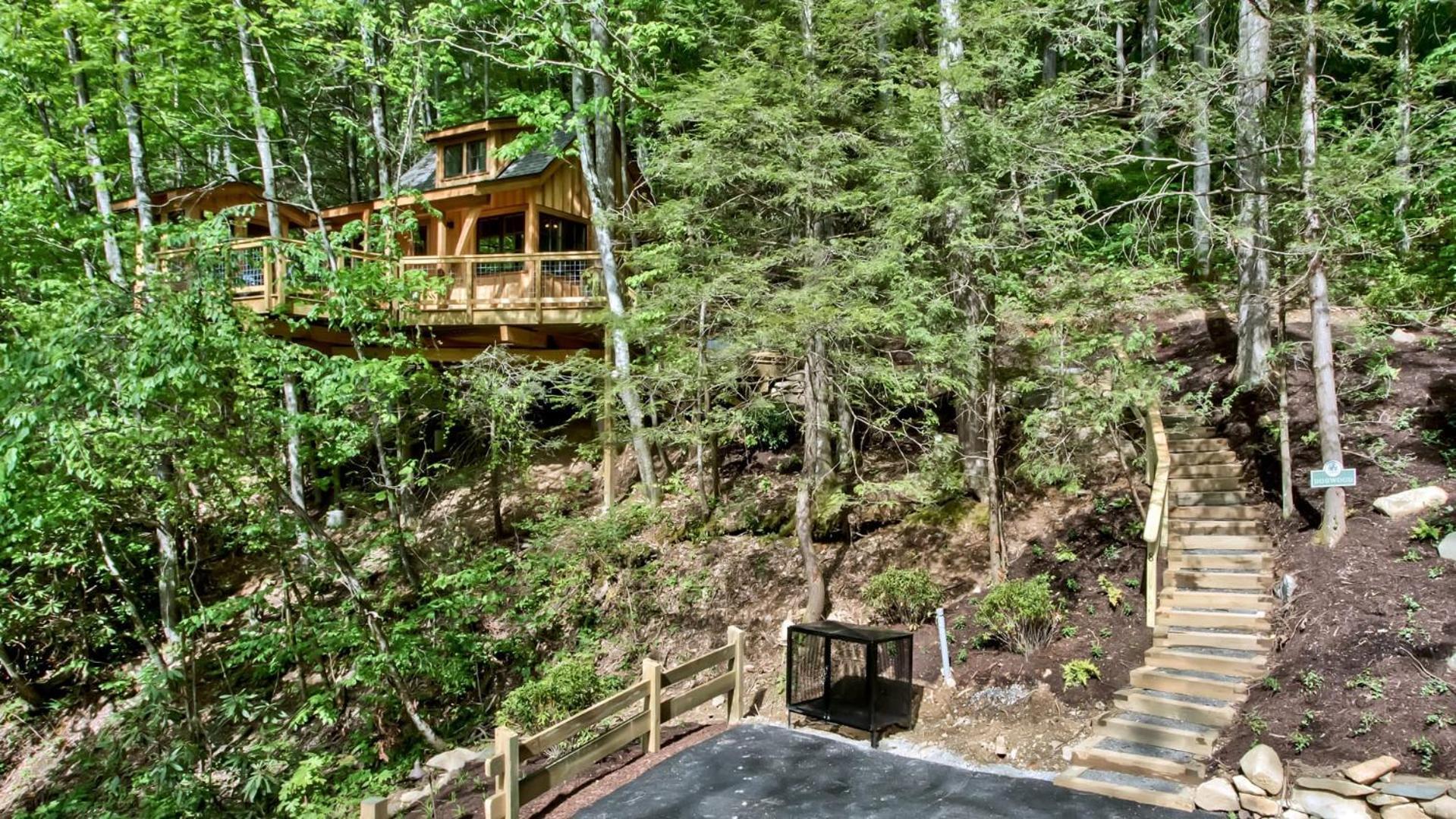 The Dogwood In Treehouse Grove At Norton Creek Villa Gatlinburg Kültér fotó